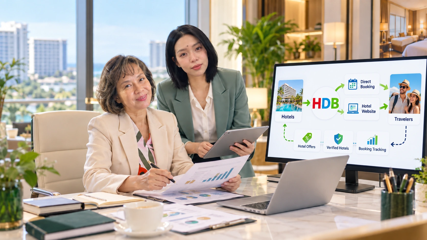 HotelsDirectBooking AHM distribution platform team and booking network
